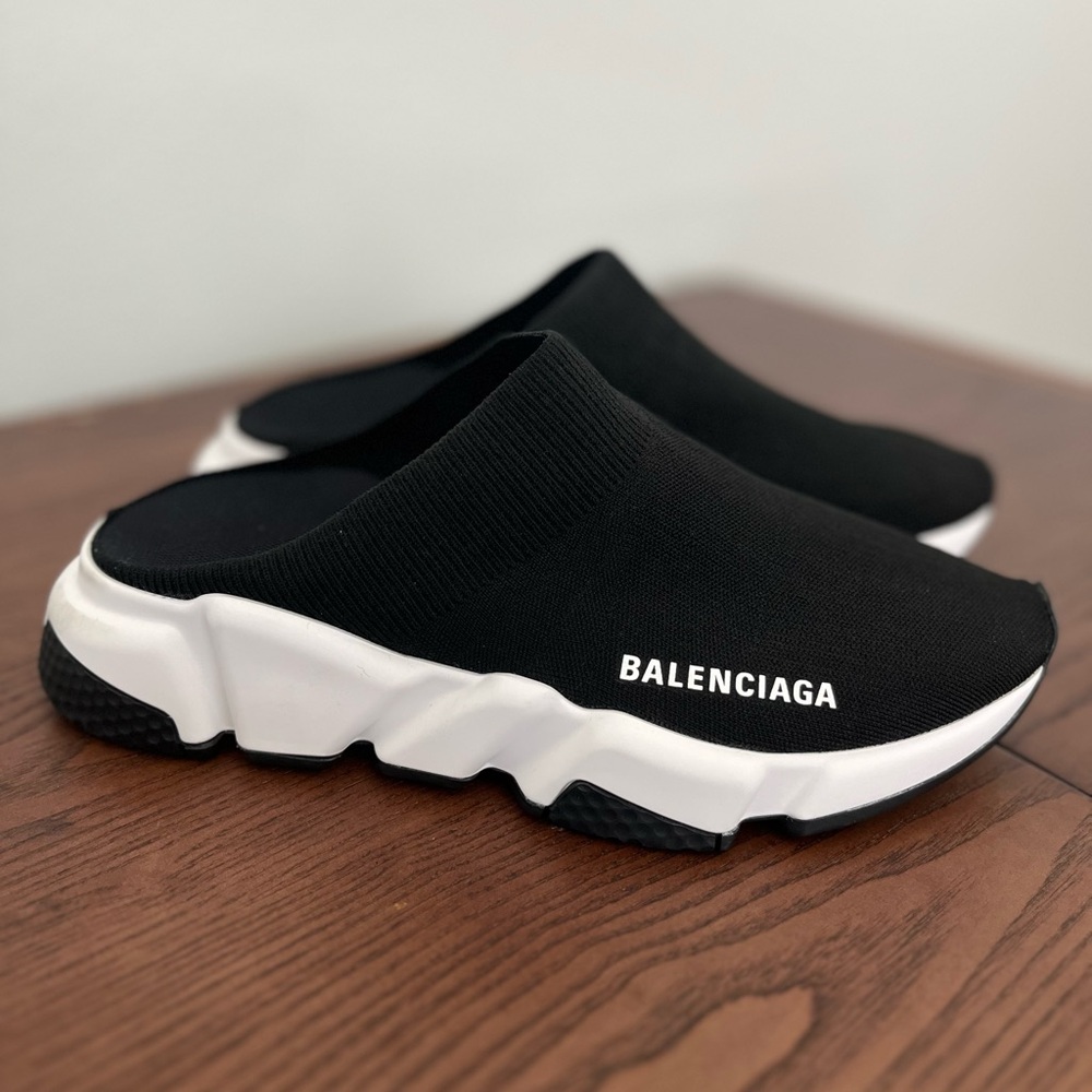 Balenciaga Sneaker Women’s Speed Recycle knit Mule - Picture 3 of 8